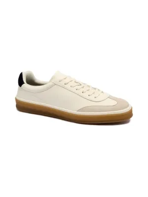 BOSS BLACK Skórzane sneakersy Zarek_Tenn_sddr_DB | BECKHAM x BOSS