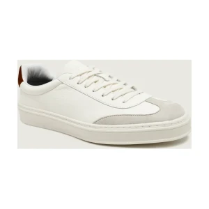 BOSS BLACK Skórzane sneakersy Zarek_Tenn_sddr_DB | BECKHAM x BOSS | zamsz