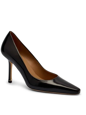 BOSS BLACK Skórzane szpilki Charlize_Pump90