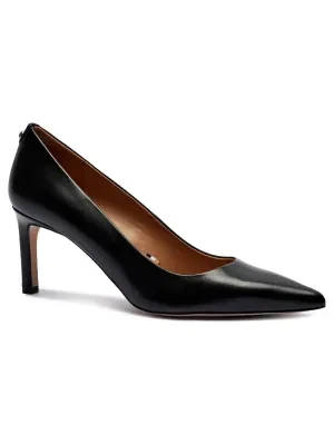 BOSS BLACK Skórzane szpilki Janet_Pump70_NA