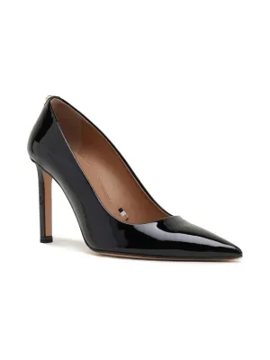 BOSS BLACK Skórzane szpilki Janet Pump90