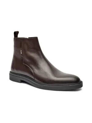 Zdjęcie produktu BOSS BLACK Skórzane sztyblety Calev