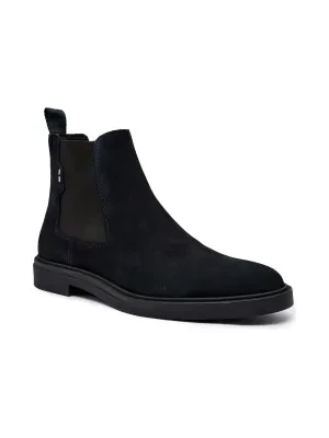 BOSS BLACK Skórzane sztyblety Calev_Cheb_sdfb