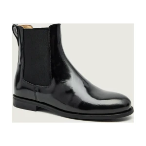 BOSS BLACK Skórzane sztyblety Lycia