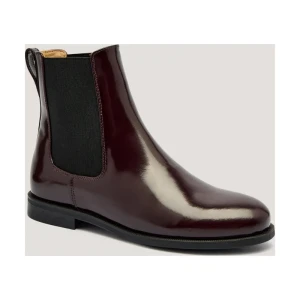 BOSS BLACK Skórzane sztyblety Lycia