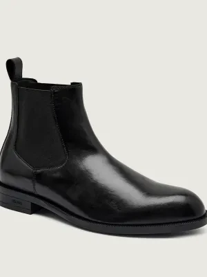 Zdjęcie produktu BOSS BLACK Skórzane sztyblety Tayil_Cheb_bu