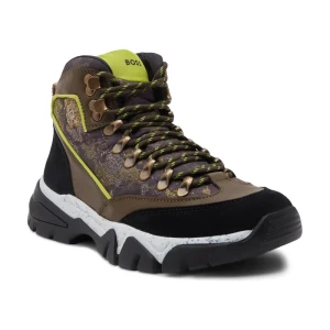 BOSS BLACK Skórzane trapery Chester Halb ltnypr