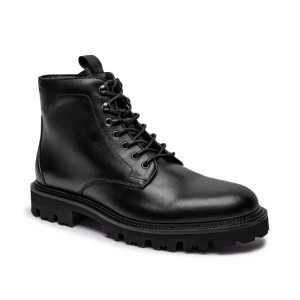 BOSS BLACK Skórzane trapery Julyo