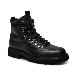 BOSS BLACK Skórzane trapery Julyo_Halb