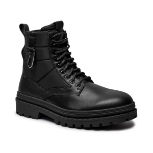BOSS BLACK Skórzane trapery Nebular_Halb_ltnyhw