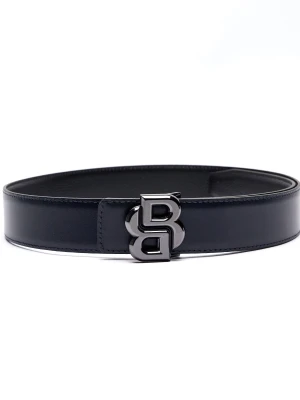 BOSS BLACK Skórzany dwustronny pasek B_Icon