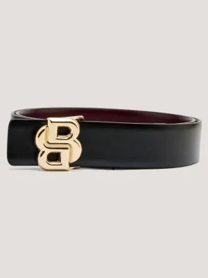 BOSS BLACK Skórzany dwustronny pasek B_Icon-G_Sr30_pp