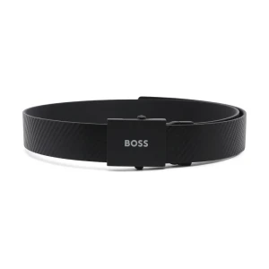 BOSS BLACK Skórzany dwustronny pasek Icon