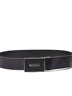 BOSS BLACK Skórzany dwustronny pasek Icon