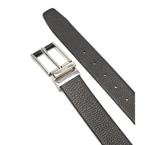 BOSS BLACK Skórzany dwustronny pasek Ofelix-Sh_Or35_pgr