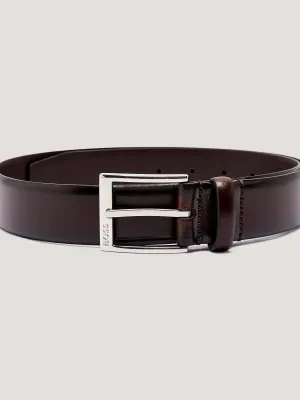 BOSS BLACK Skórzany pasek