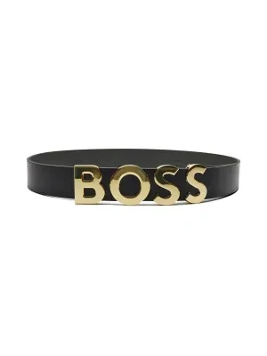 BOSS BLACK Skórzany pasek