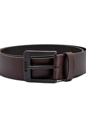 BOSS BLACK Skórzany pasek