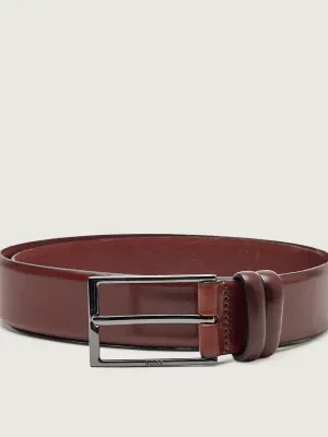 BOSS BLACK Skórzany pasek Carmello