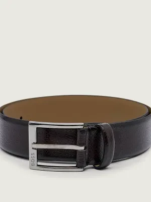 BOSS BLACK Skórzany pasek Elloy-Gr_Sz35