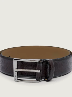 BOSS BLACK Skórzany pasek Elloy-Gr_Sz35