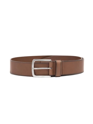 BOSS BLACK Skórzany pasek Jor-V camel