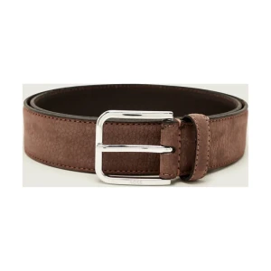 BOSS BLACK Skórzany pasek Madison-B1_NbSt_Sz35