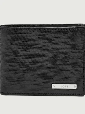 BOSS BLACK Skórzany portfel Gallery A