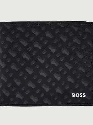 BOSS BLACK Skórzany portfel Zair_MN_8cc