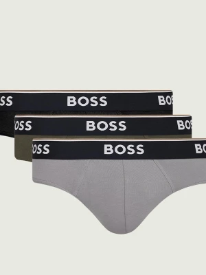 BOSS BLACK Slipy 3-pack Power szary