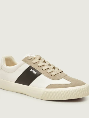 BOSS BLACK Sneakersy Aiden_Tenn_sdnypu | zamsz beżowy