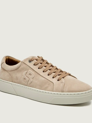 BOSS BLACK Sneakersy Gary_Tenn_sdbbe | zamsz beżowy