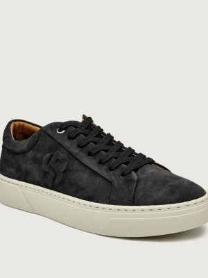 BOSS BLACK Sneakersy Gary_Tenn_sdbbe | zamsz grafitowy