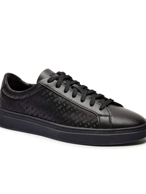 BOSS BLACK Sneakersy Kieran_Tenn_nymn | z dodatkiem skóry