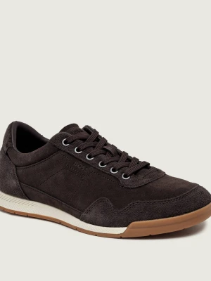 BOSS BLACK Sneakersy Nitan_Lowp_sdhsd | zamsz brązowy