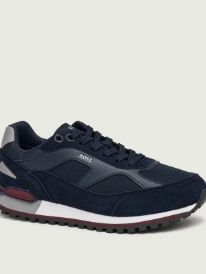 BOSS BLACK Sneakersy Parkour-L_Runn_mirsp granatowy