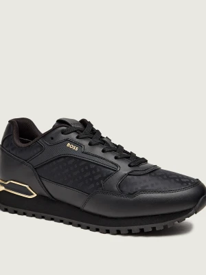 BOSS BLACK Sneakersy Parkour-L_Runn_nmnal | z dodatkiem skóry