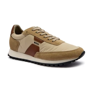 BOSS BLACK Sneakersy Parkour-L_Runn_nybsd | z dodatkiem skóry