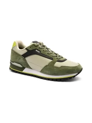 Zdjęcie produktu BOSS BLACK Sneakersy Parkour-L_Runn_sdnyt | z dodatkiem skóry