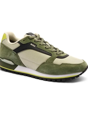 BOSS BLACK Sneakersy Parkour-L_Runn_sdnyt | z dodatkiem skóry