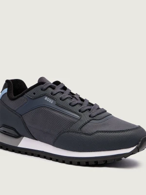 BOSS BLACK Sneakersy Parkour-L_Runn_txhf granatowy