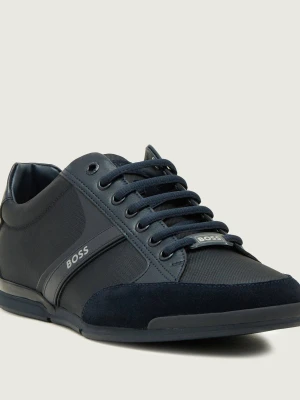 BOSS BLACK Sneakersy Saturn_Lowp | z dodatkiem skóry