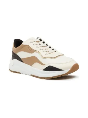 BOSS BLACK Sneakersy SKYLAR_RUNN_FLTX | z dodatkiem skóry