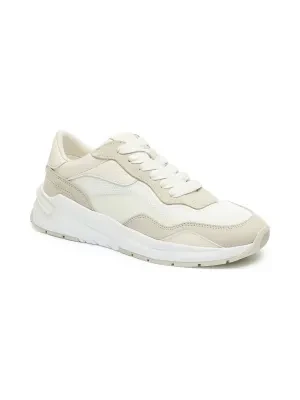 BOSS BLACK Sneakersy Skylar_Runn_meth | z dodatkiem skóry