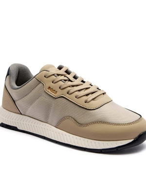 BOSS BLACK Sneakersy Titanium_Runn beżowy