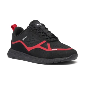Zdjęcie produktu BOSS BLACK Sneakersy Titanium | z dodatkiem skóry