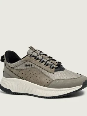 BOSS BLACK Sneakersy TTNM EVO_Runn_menutp | z dodatkiem skóry