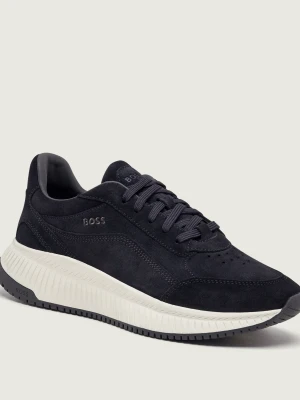 BOSS BLACK Sneakersy TTNM EVO_Runn_sdwxbr | zamsz granatowy