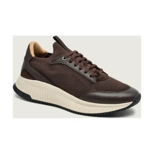 BOSS BLACK Sneakersy TTNM EVO_Slon_knbult | z dodatkiem skóry