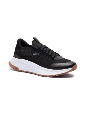 BOSS BLACK Sneakersy TTNM EVO_Slon_knrsd | z dodatkiem skóry